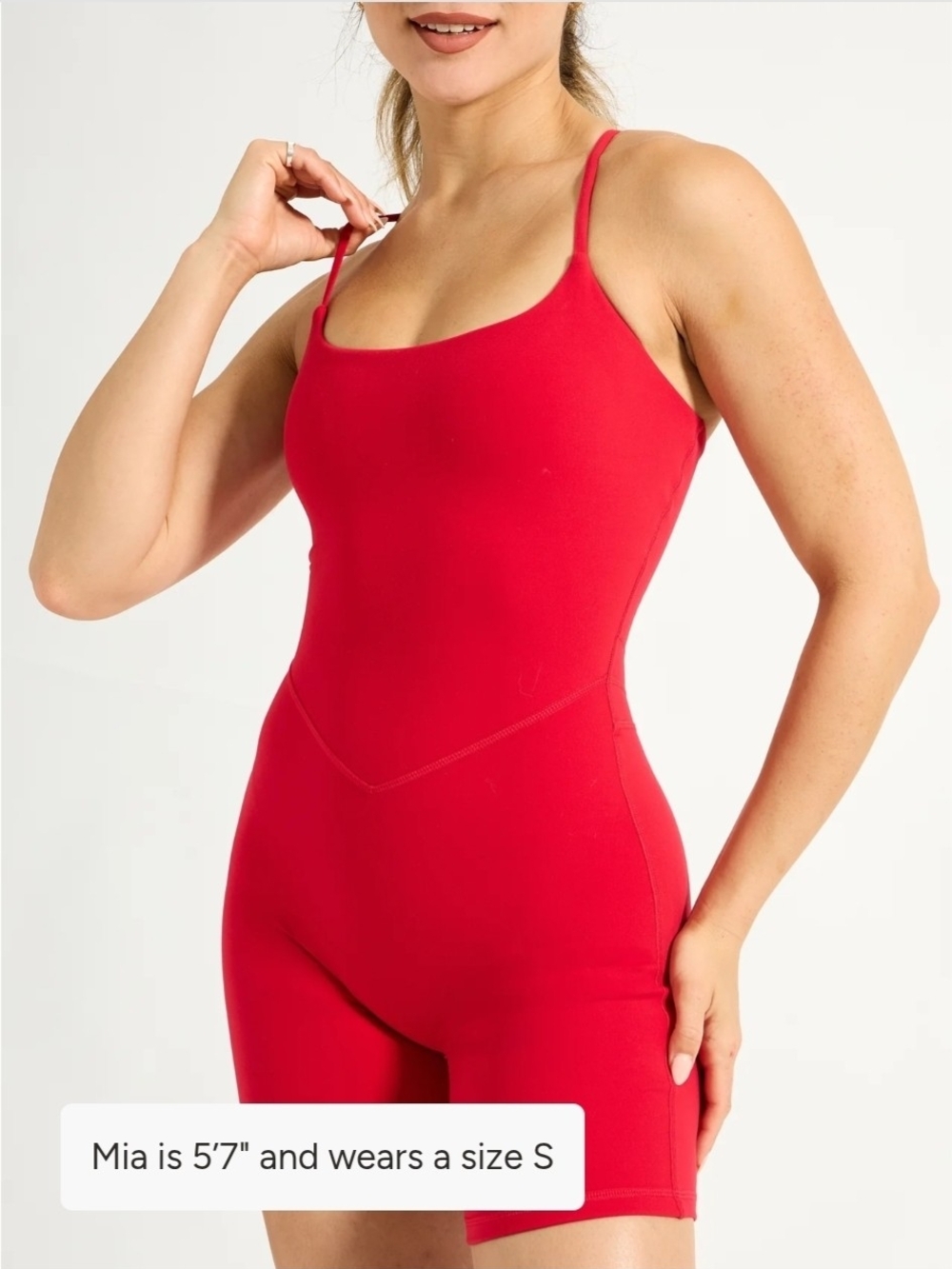 *NWT* BuffBunny Legacy Bodysuit - Lipstick Red